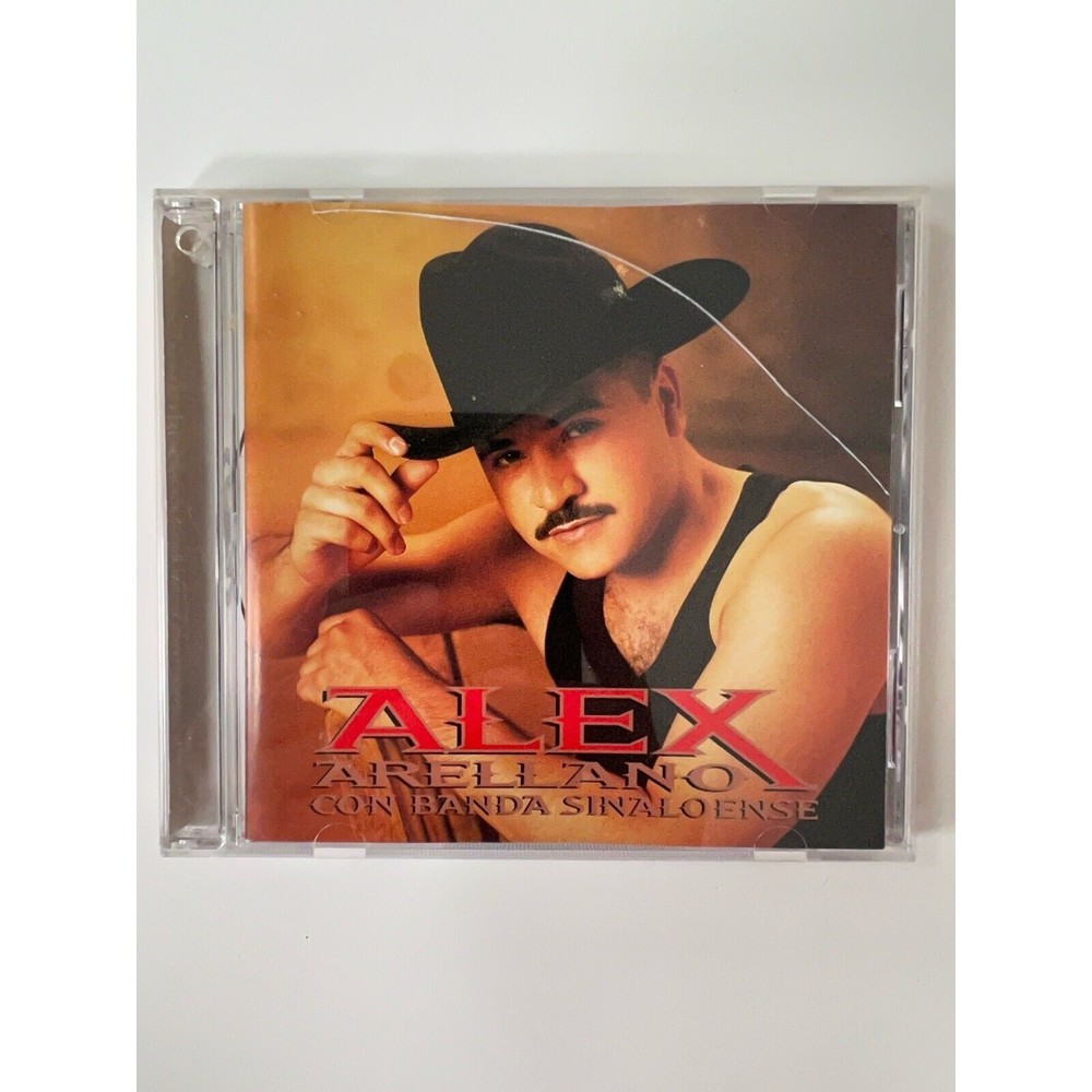 Alex Arellano Con Banda Sinaloense CD Sony Discos 2001 Play Tested
